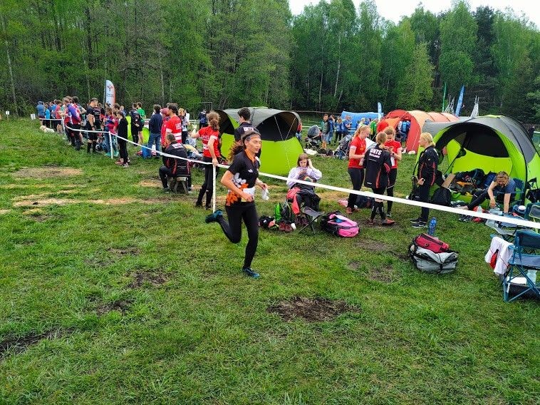 Biegacze z UKS Orientpark.pl Iwiny