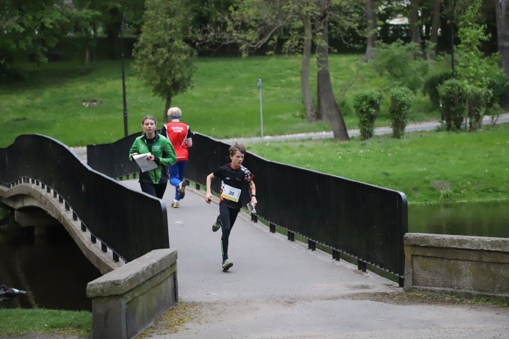 Biegacze z UKS Orientpark.pl Iwiny