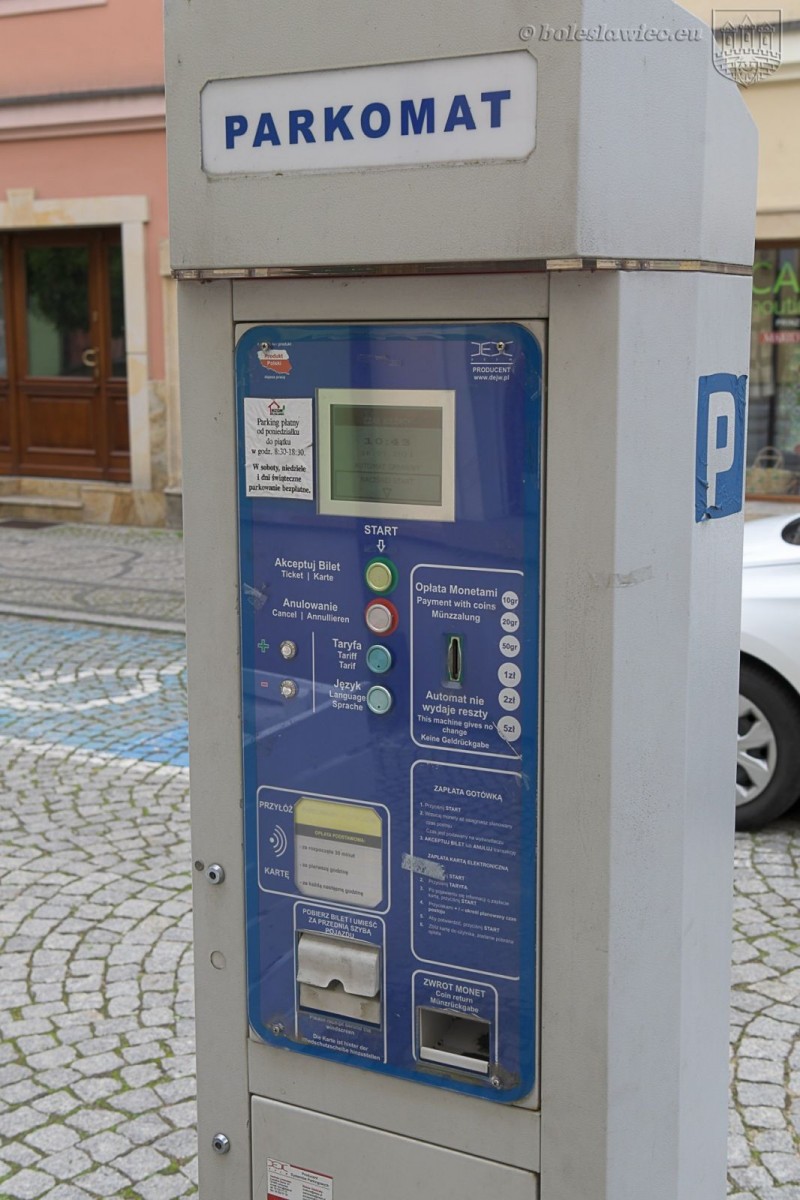 Strefa Płatnego Parkowania w Bolesławcu