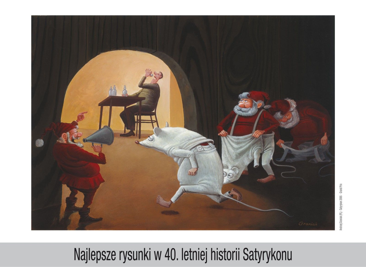 Wystawa rysunku satyrycznego