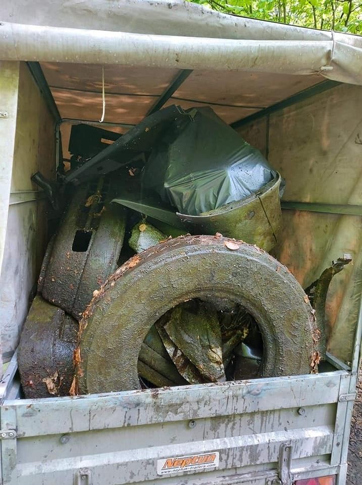 Działania leśników i straży pożarnej