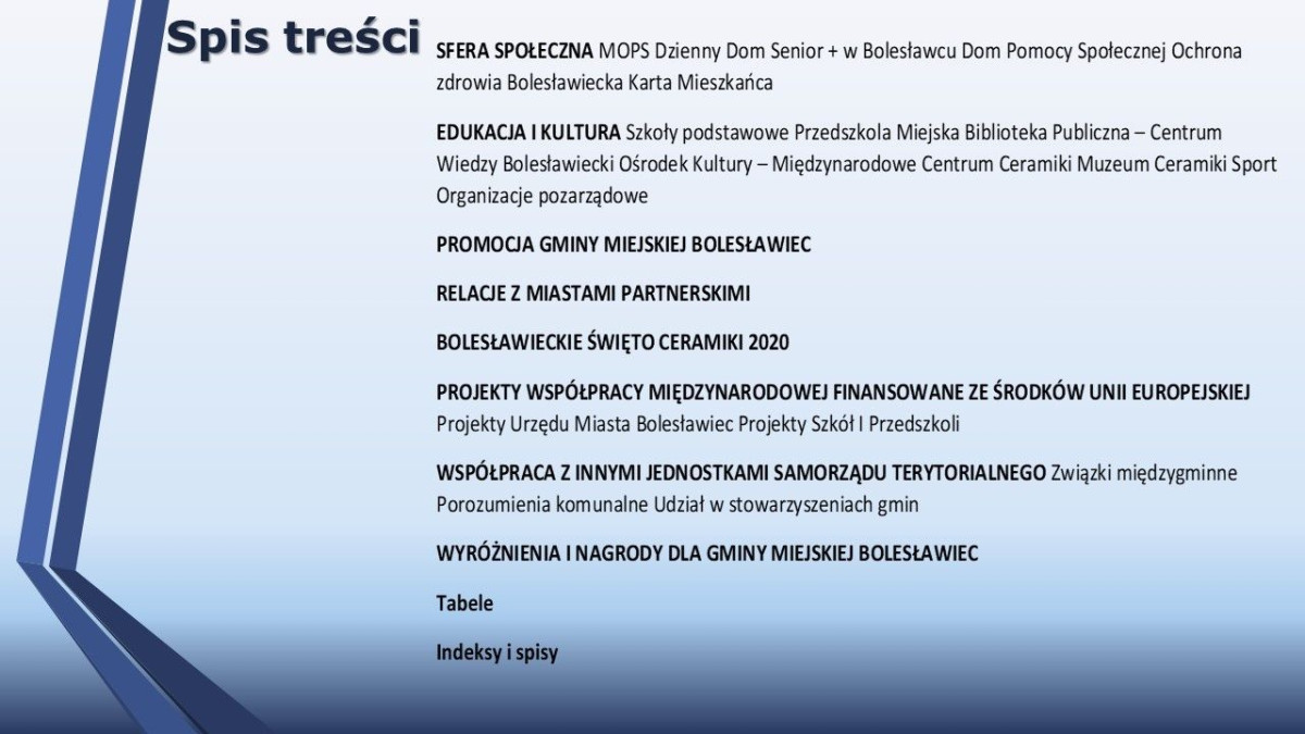 Raport o stanie miasta Bolesławiec