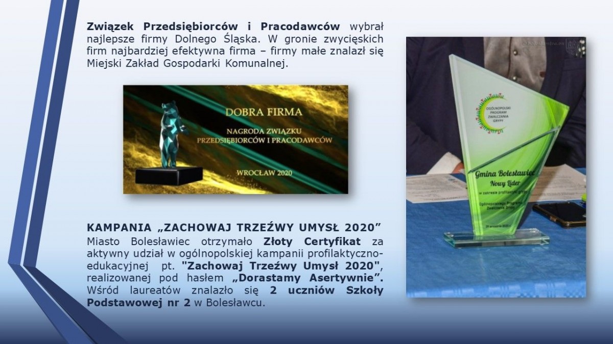 Raport o stanie miasta Bolesławiec