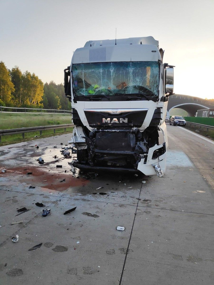 Działania służb na A4