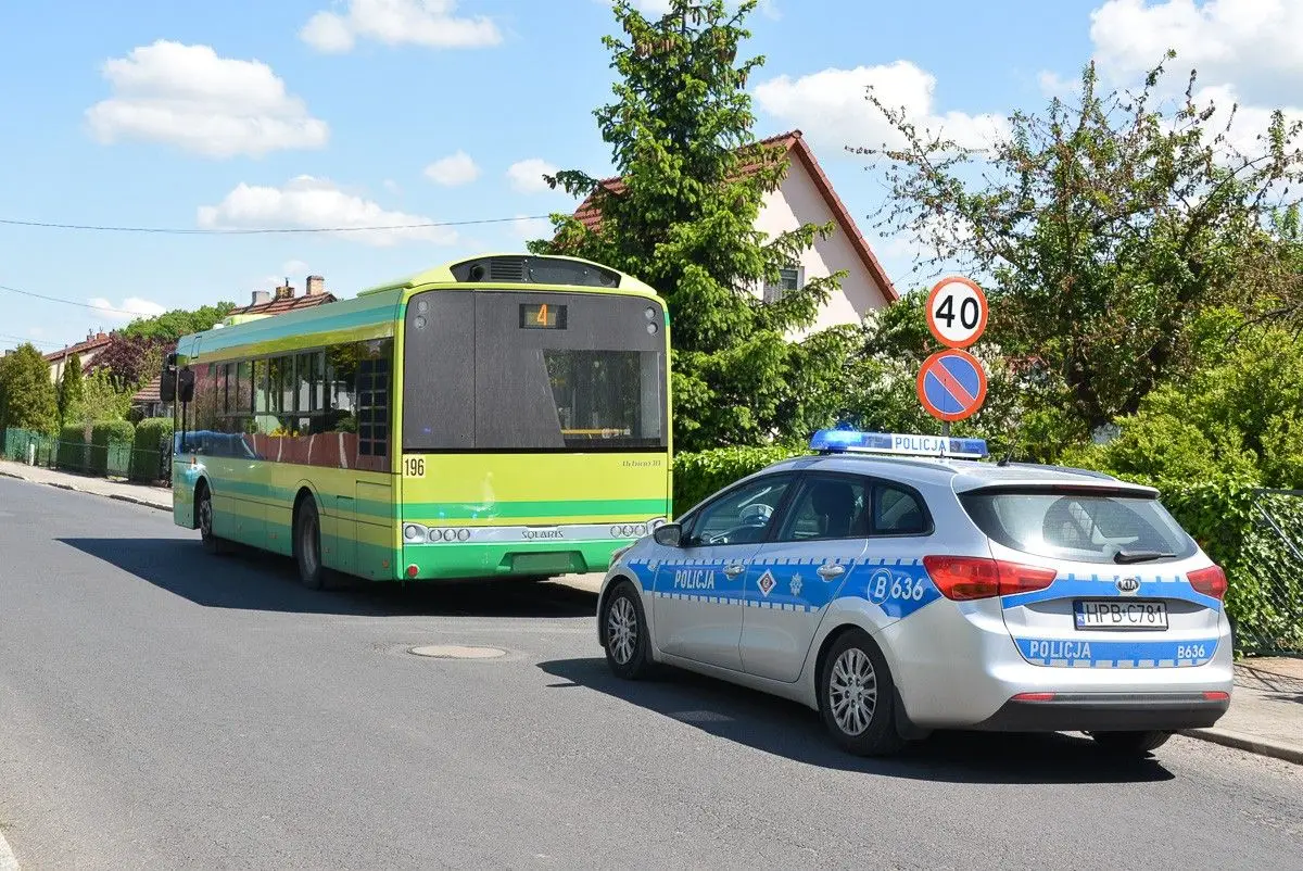 Sytuacja przy ul. Staszica w Bolesławcu
