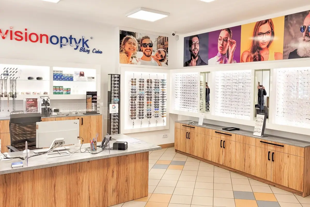 Salon Optyczny „VisionOptyk” Bolesławiec przy ul Bolesława Prusa zaprasza