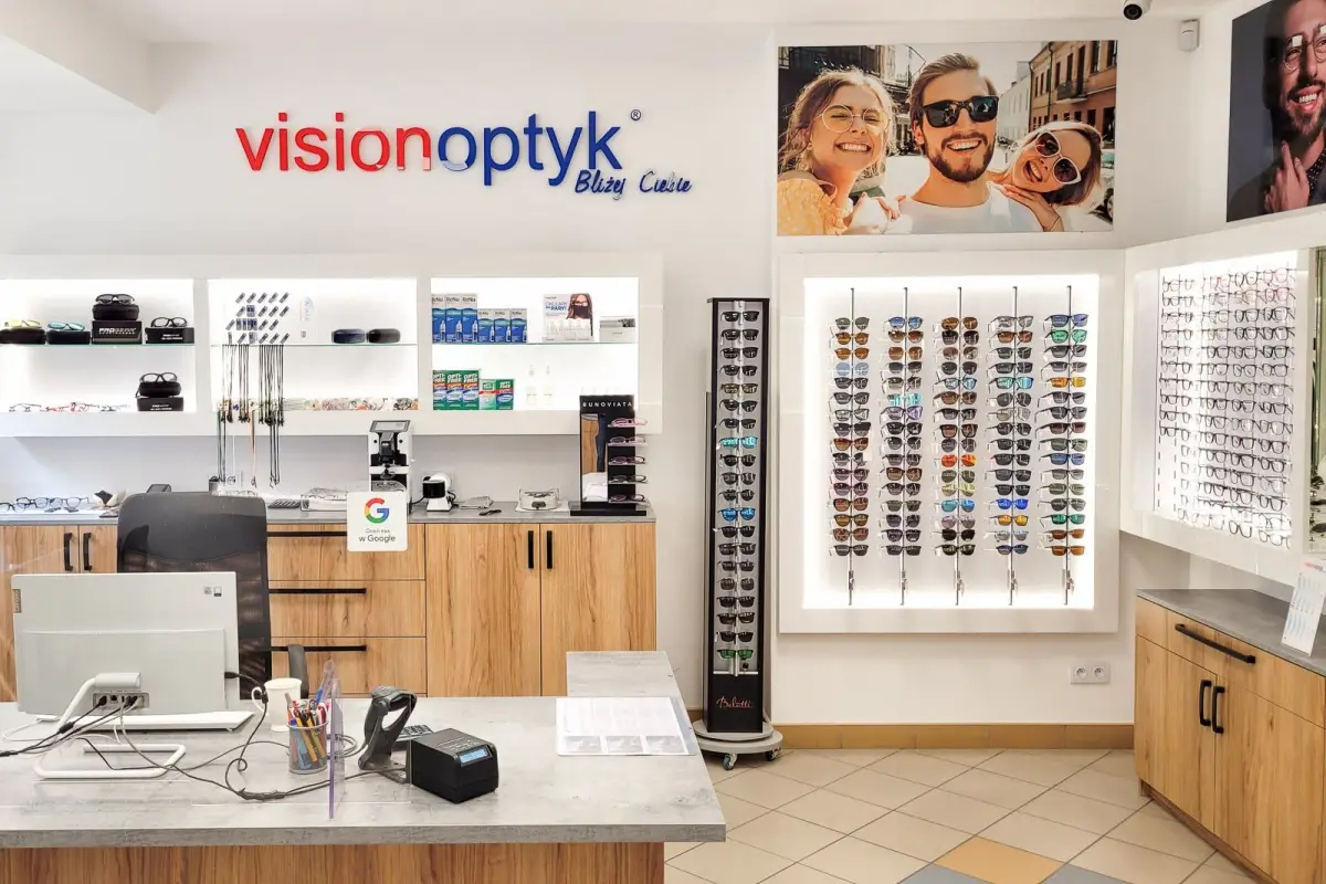 Salon Optyczny „VisionOptyk” Bolesławiec przy ul Bolesława Prusa zaprasza