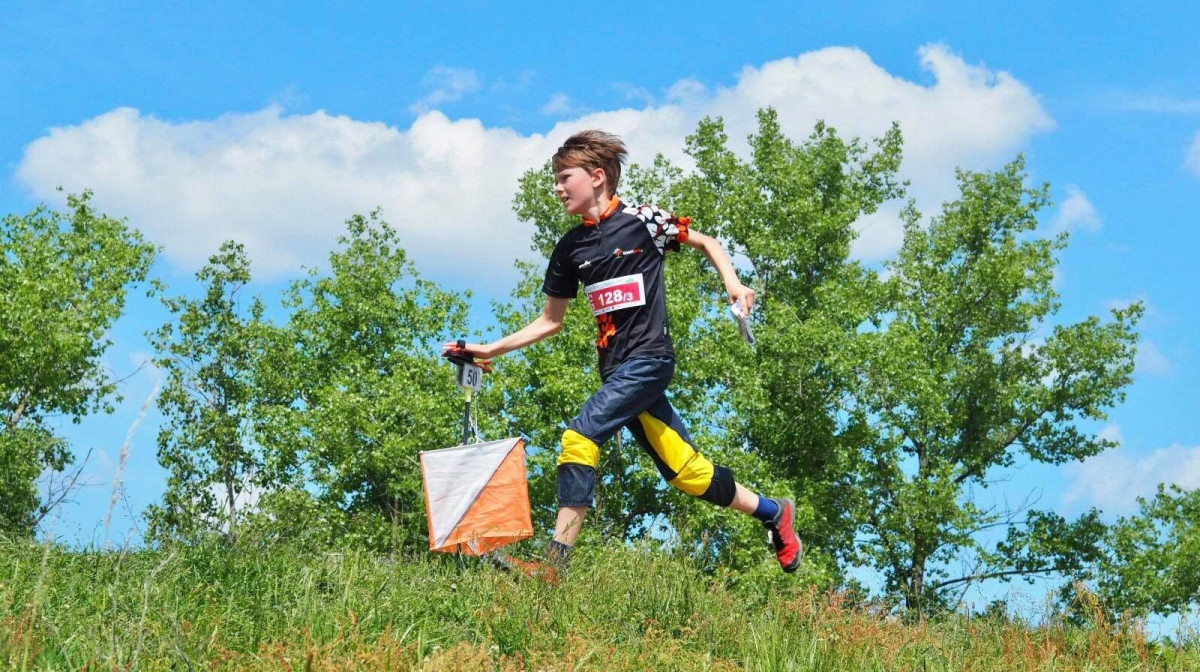 Biegacze z UKS Orientpark.pl Iwiny