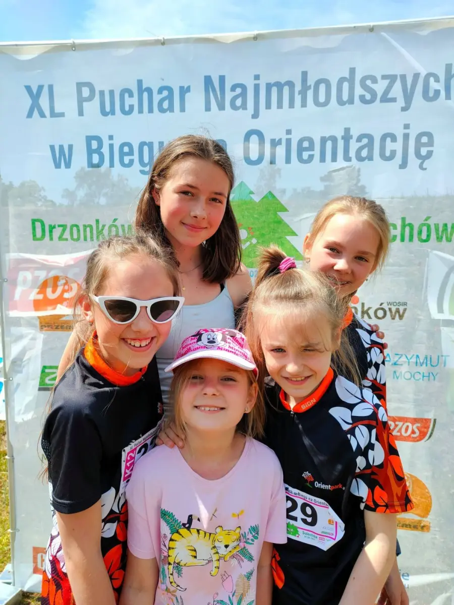 Biegacze z UKS Orientpark.pl Iwiny