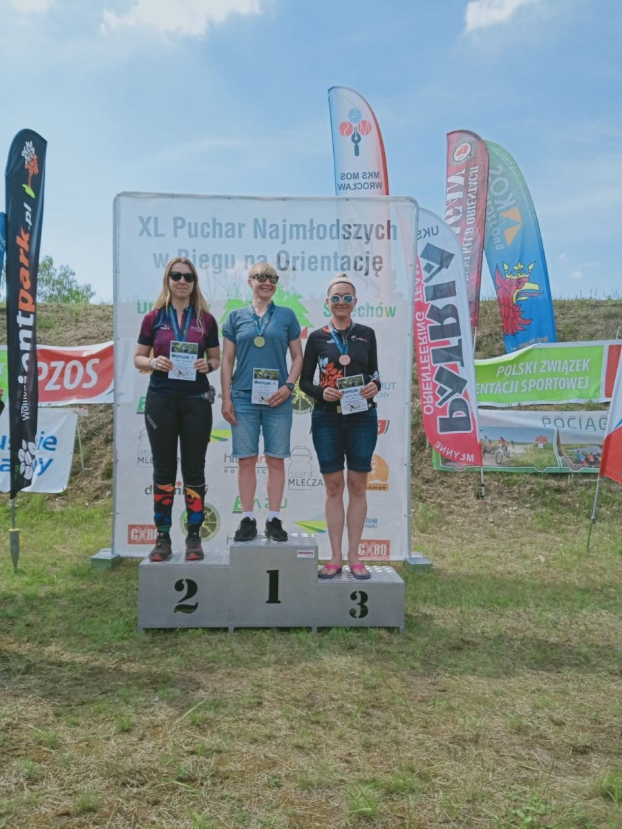 Biegacze z UKS Orientpark.pl Iwiny