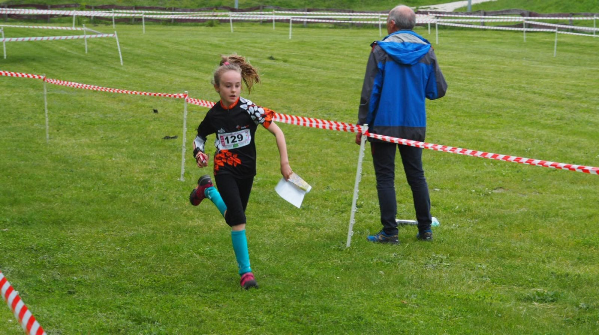 Biegacze z UKS Orientpark.pl Iwiny