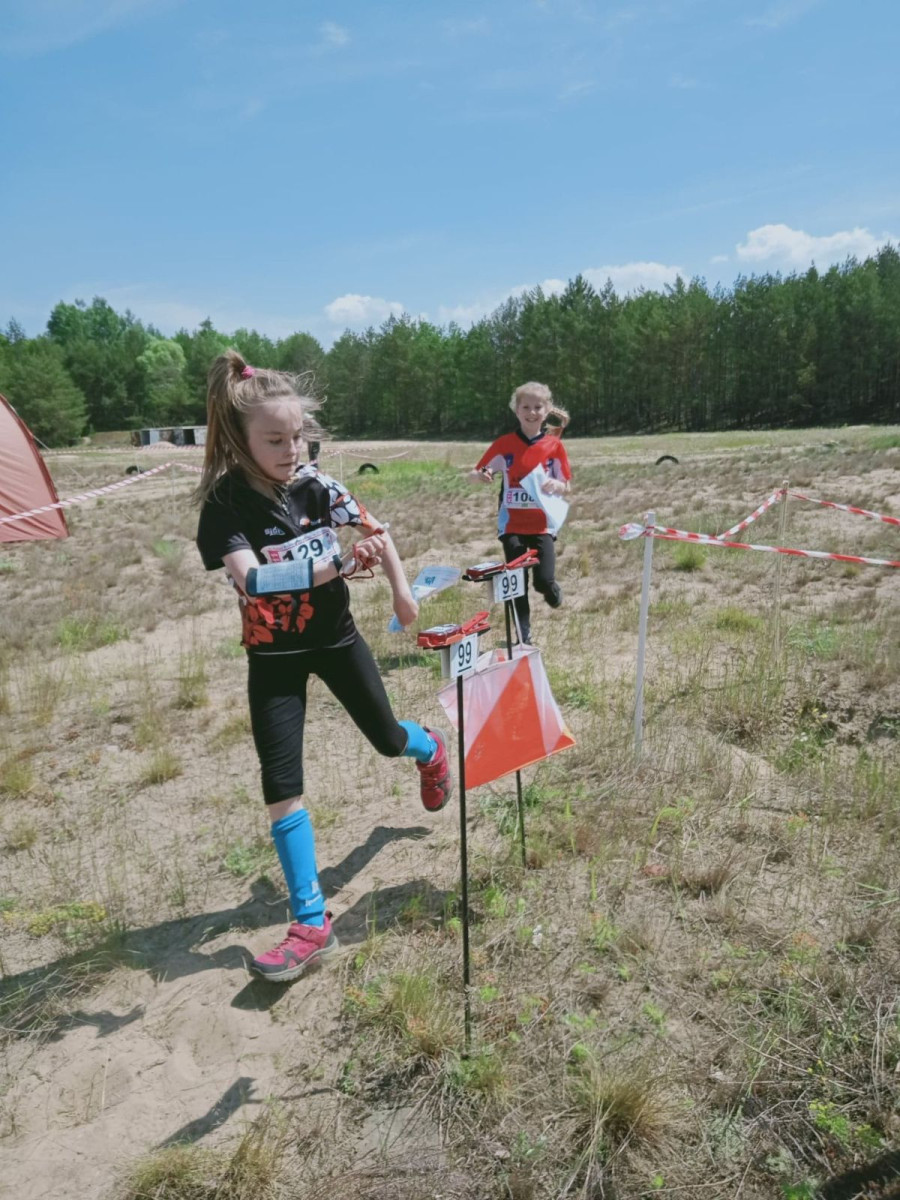 Biegacze z UKS Orientpark.pl Iwiny