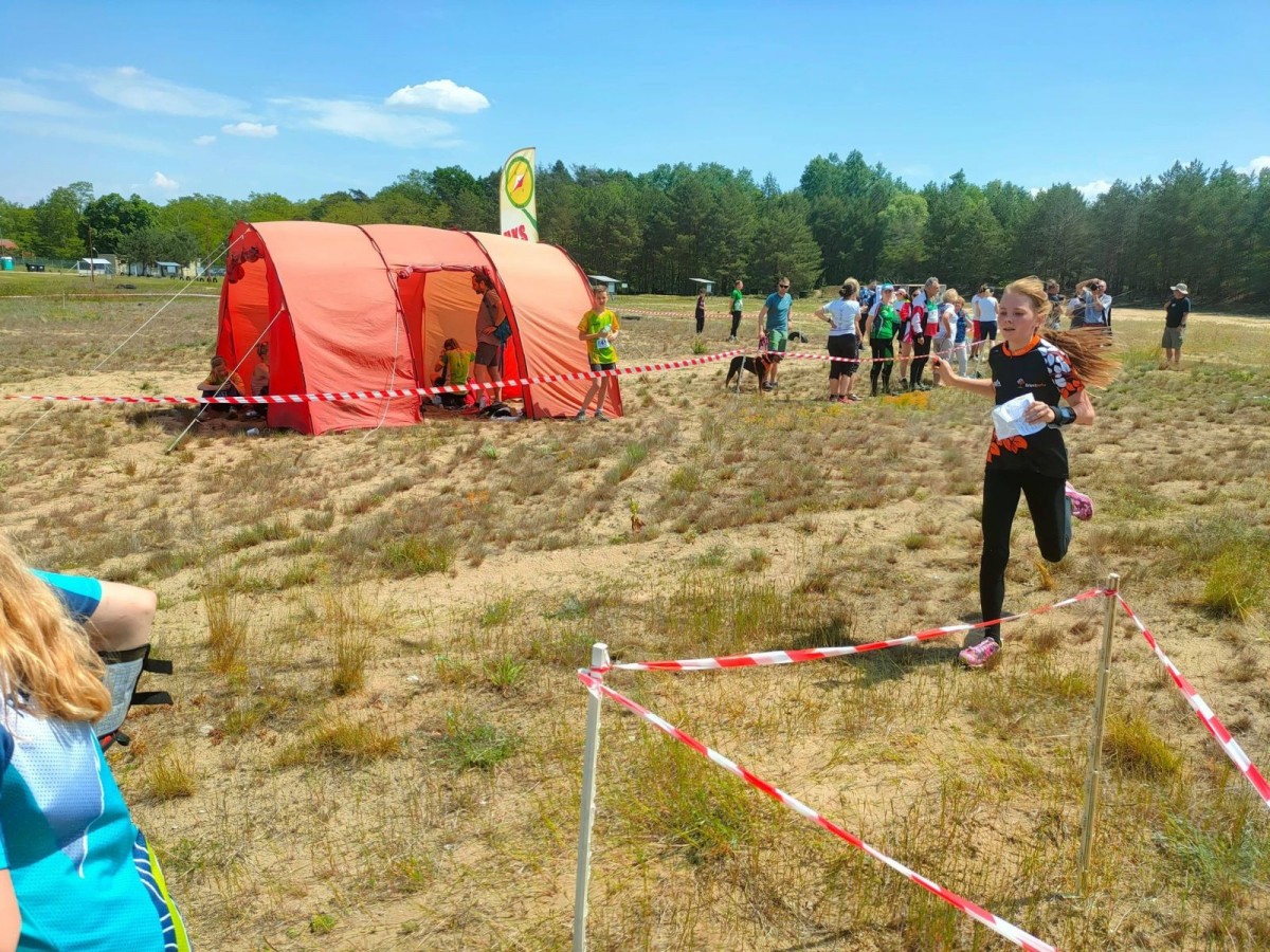 Biegacze z UKS Orientpark.pl Iwiny