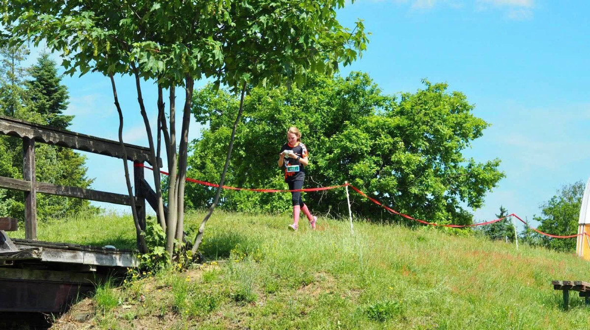 Biegacze z UKS Orientpark.pl Iwiny