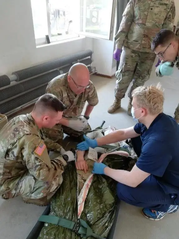 Ćwiczenia US Army i ZOZ Bolesławiec
