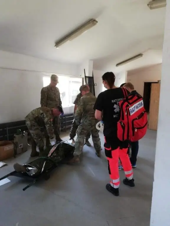 Ćwiczenia US Army i ZOZ Bolesławiec