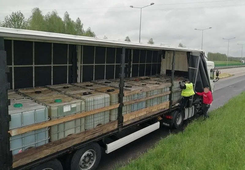 Nielegalne paliwo przechwycone przez KAS