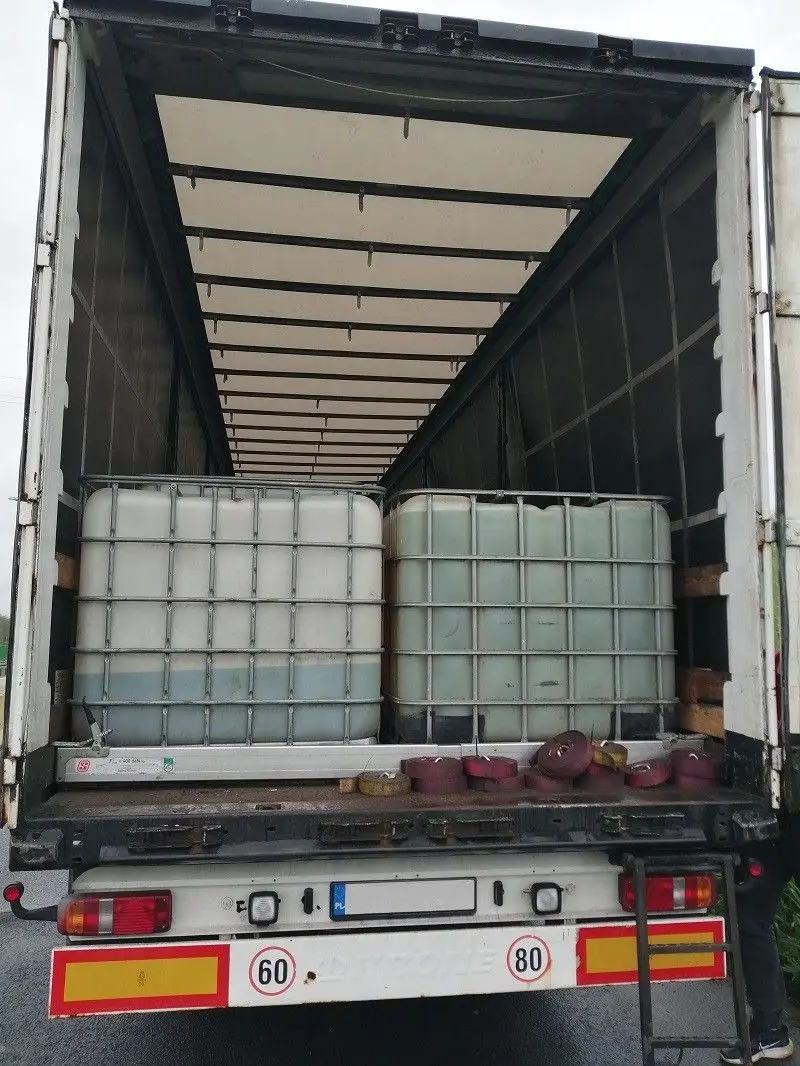 Nielegalne paliwo przechwycone przez KAS