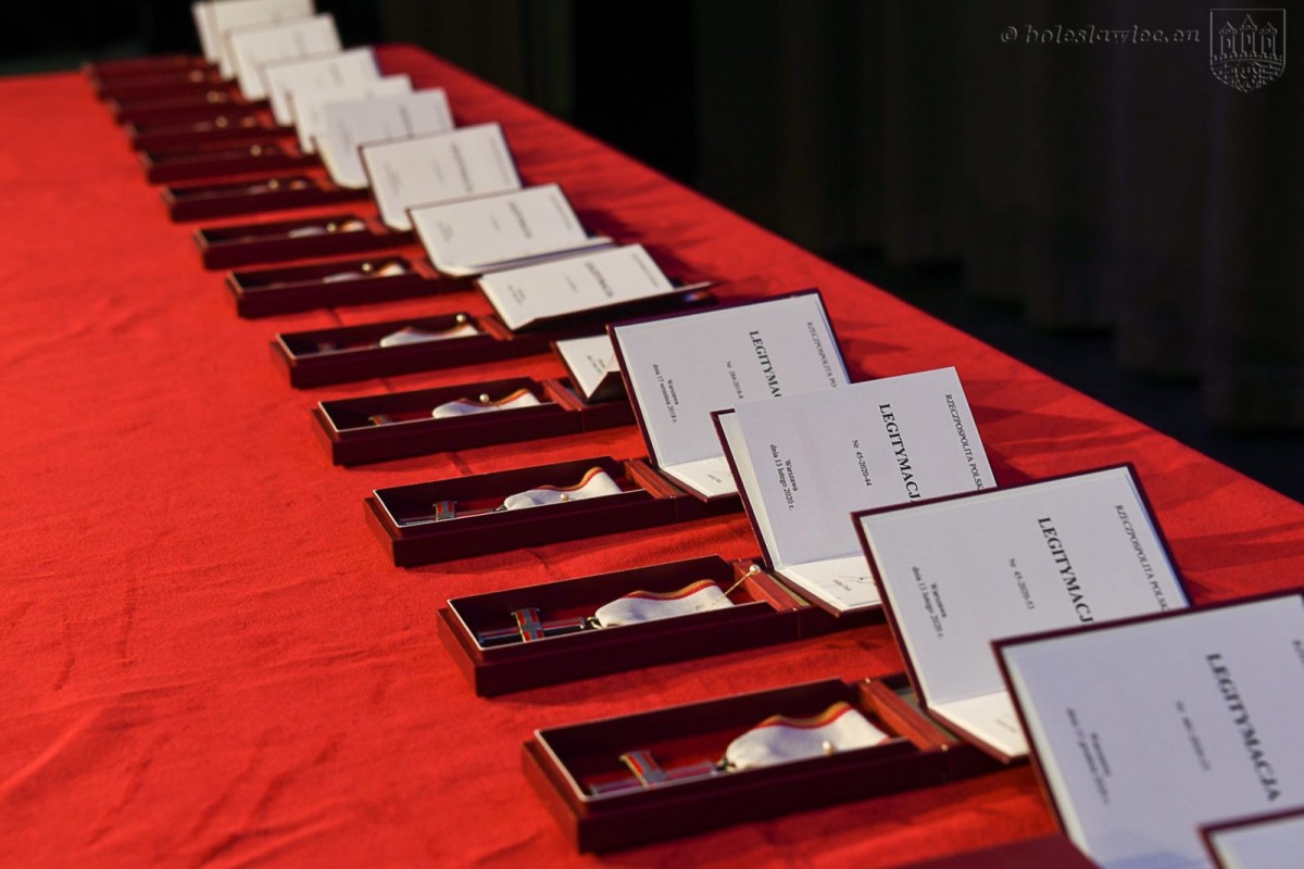 Uroczystość w Teatrze Starym w Bolesławcu