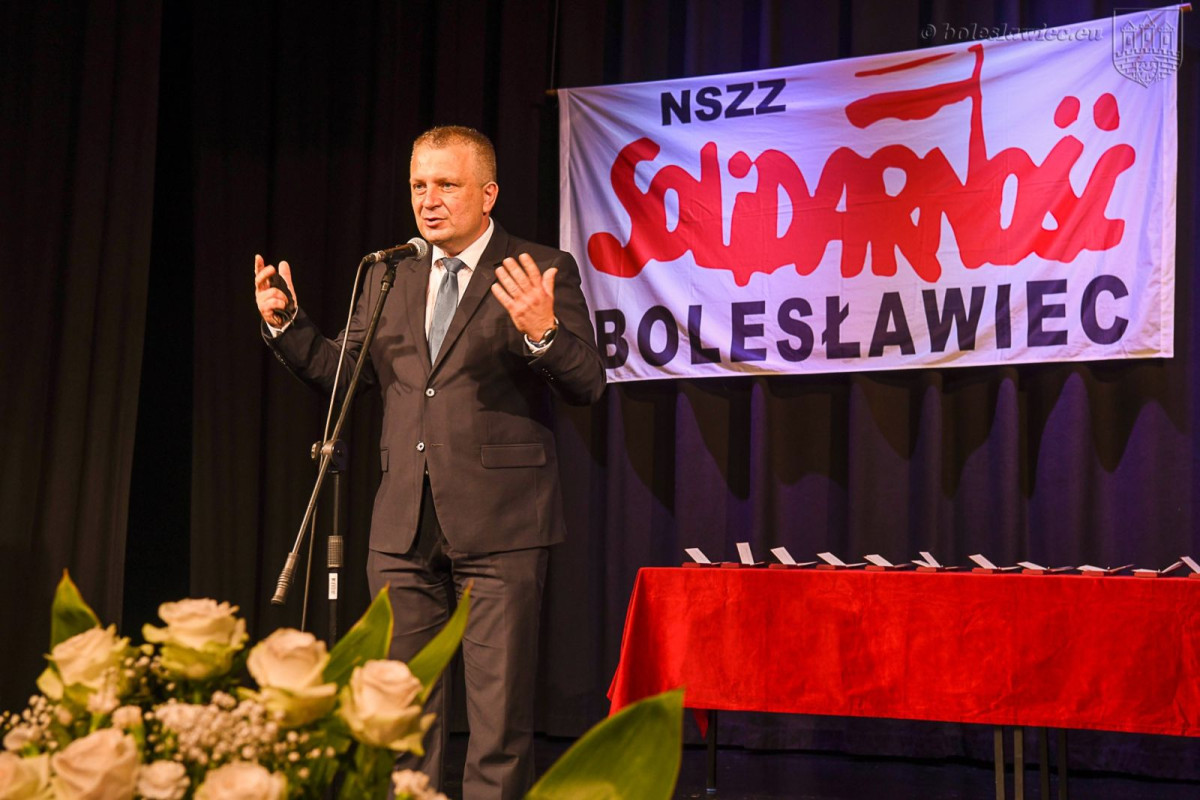 Uroczystość w Teatrze Starym w Bolesławcu