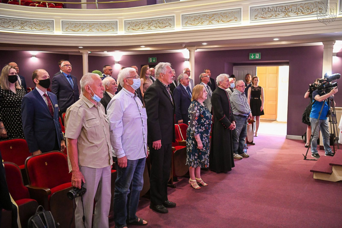 Uroczystość w Teatrze Starym w Bolesławcu