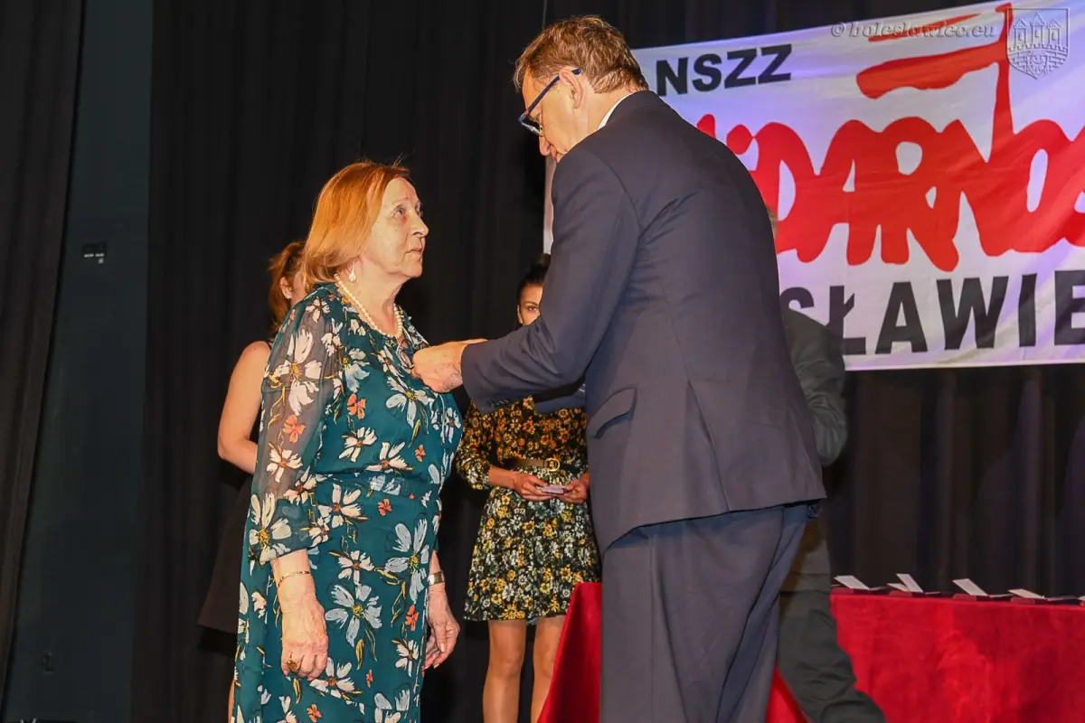 Uroczystość w Teatrze Starym w Bolesławcu