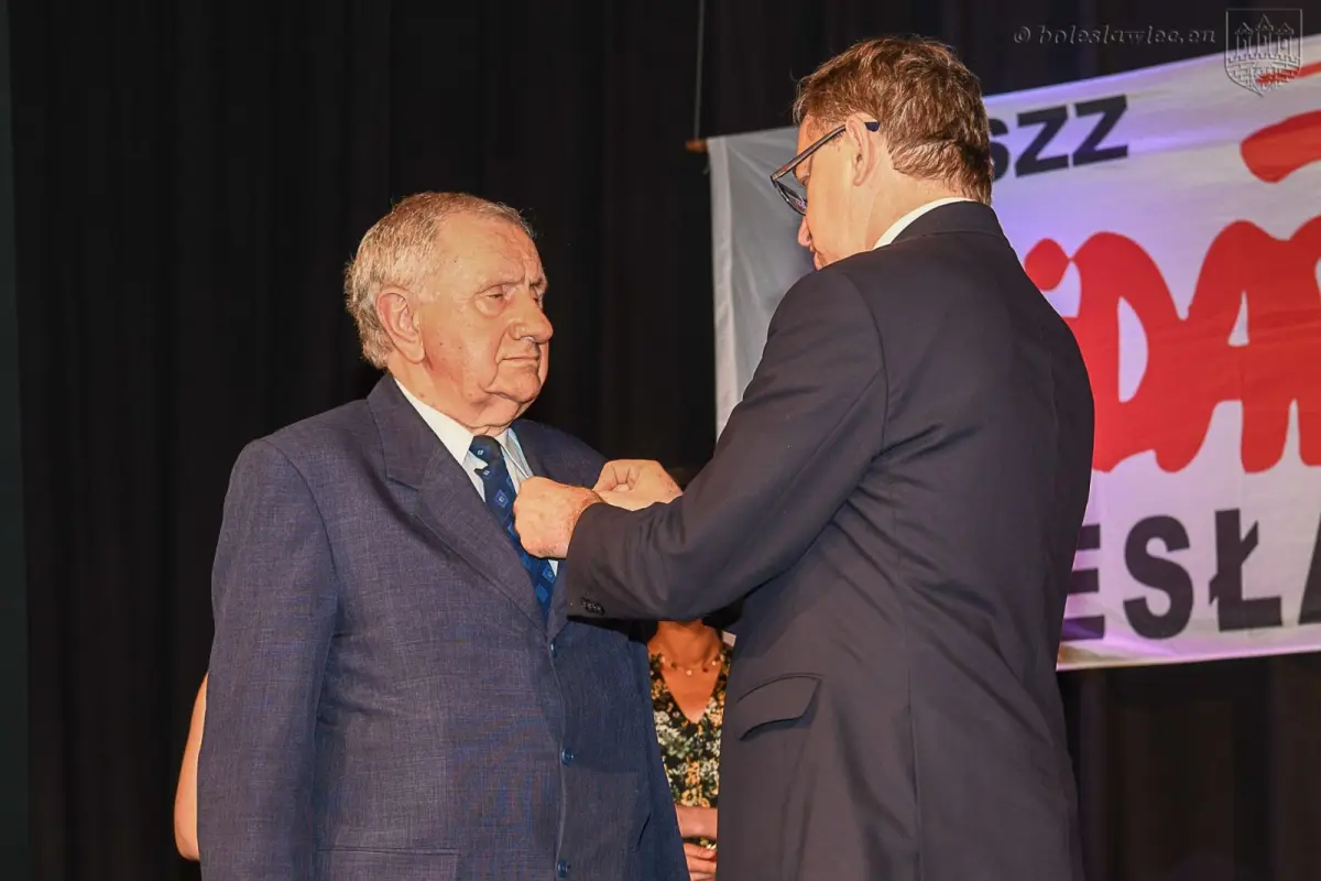 Uroczystość w Teatrze Starym w Bolesławcu