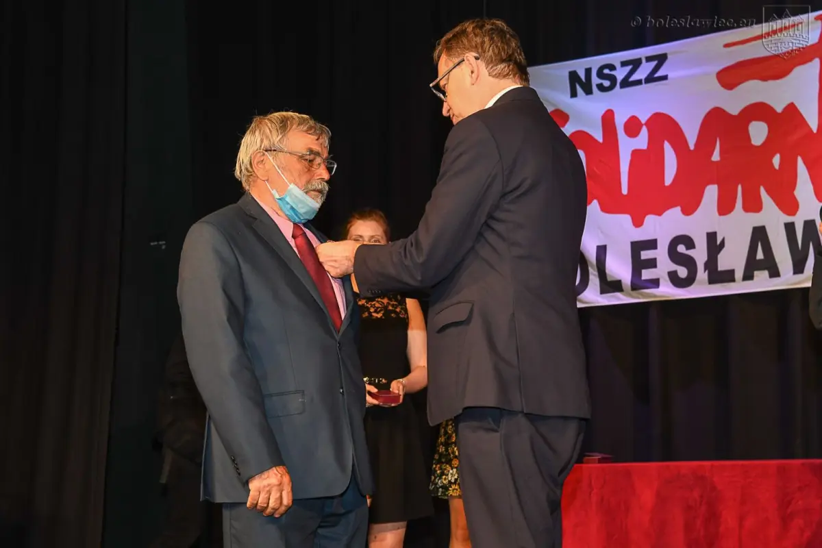 Uroczystość w Teatrze Starym w Bolesławcu