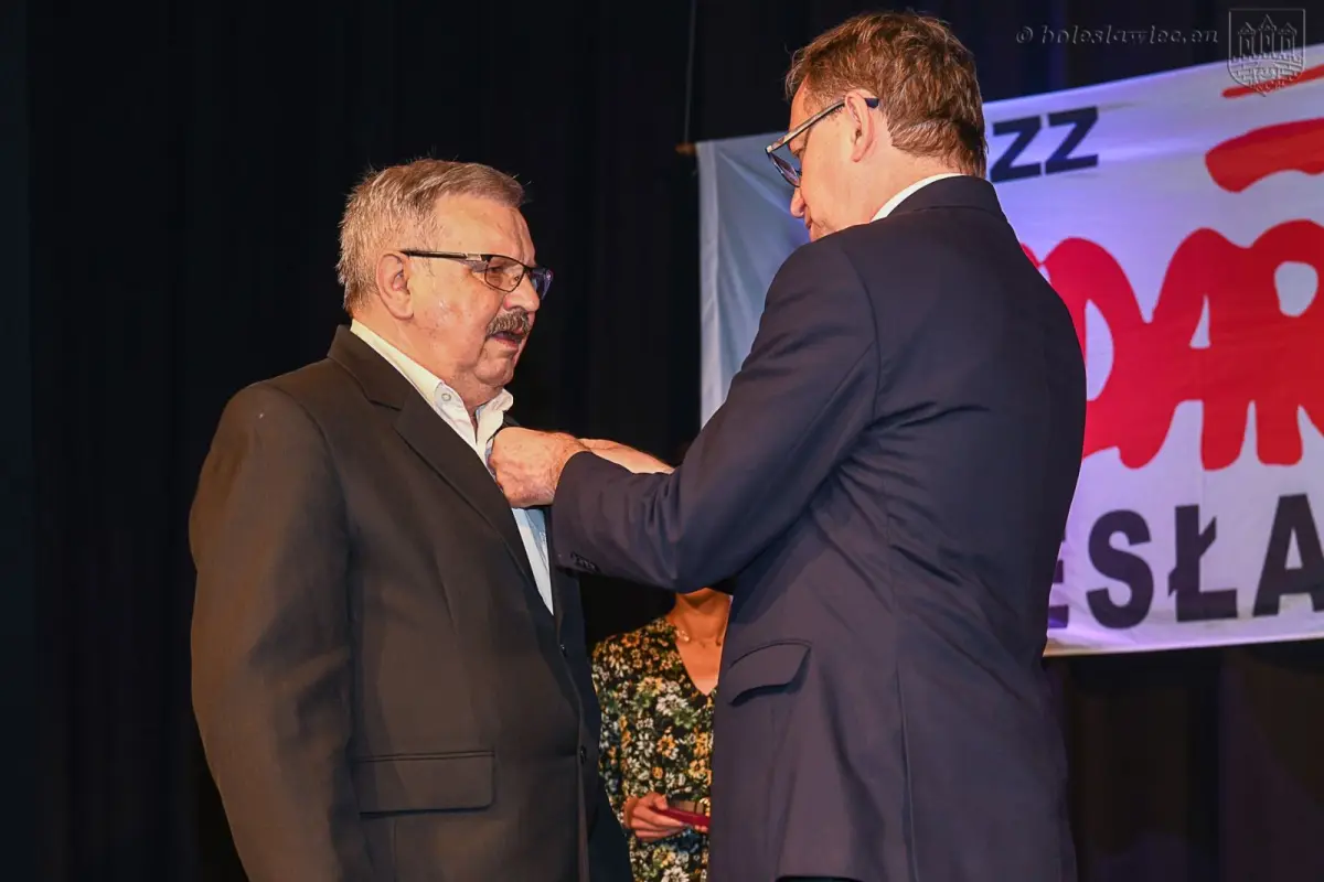 Uroczystość w Teatrze Starym w Bolesławcu
