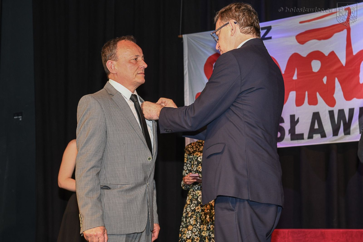 Uroczystość w Teatrze Starym w Bolesławcu