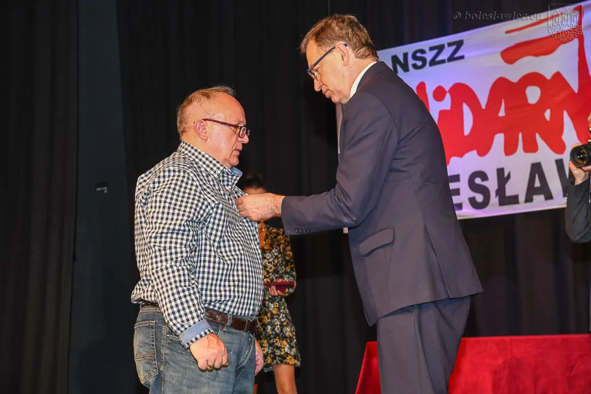 Uroczystość w Teatrze Starym w Bolesławcu