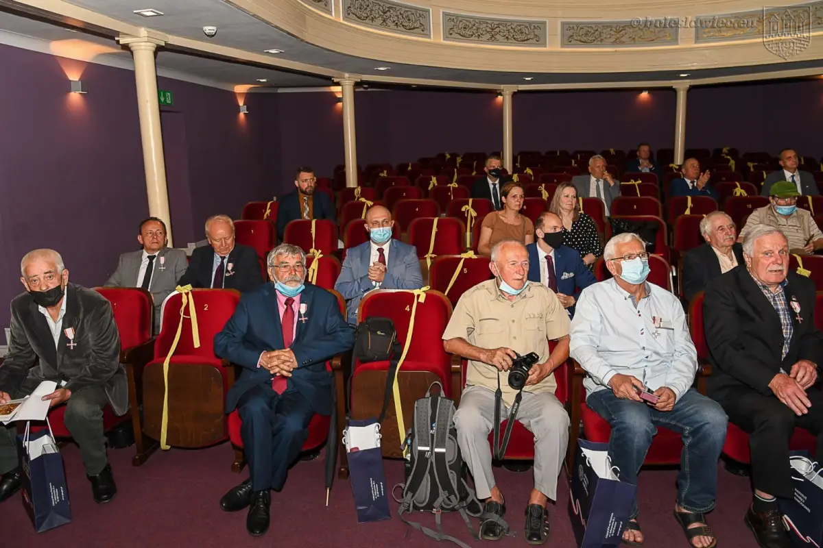 Uroczystość w Teatrze Starym w Bolesławcu