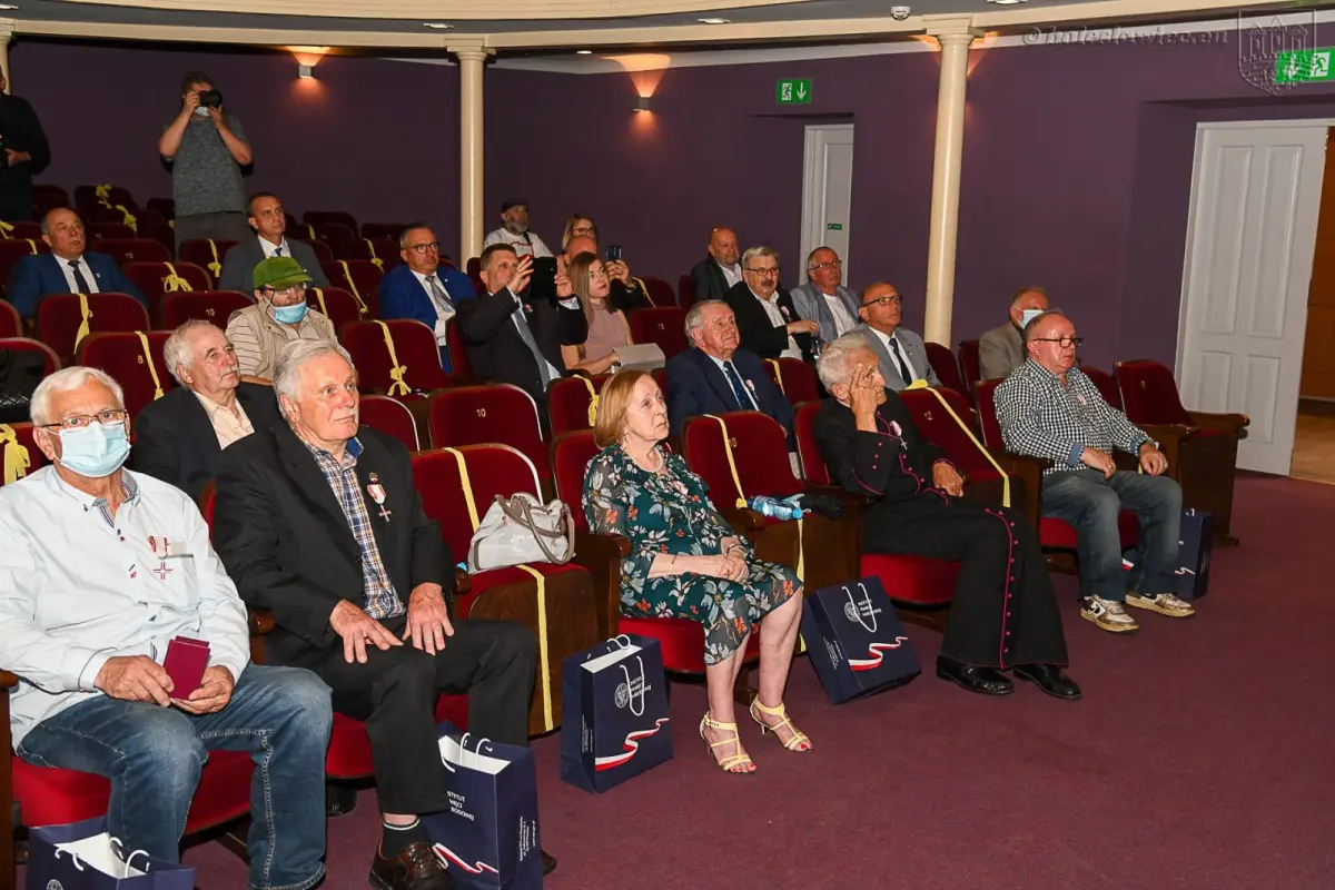 Uroczystość w Teatrze Starym w Bolesławcu