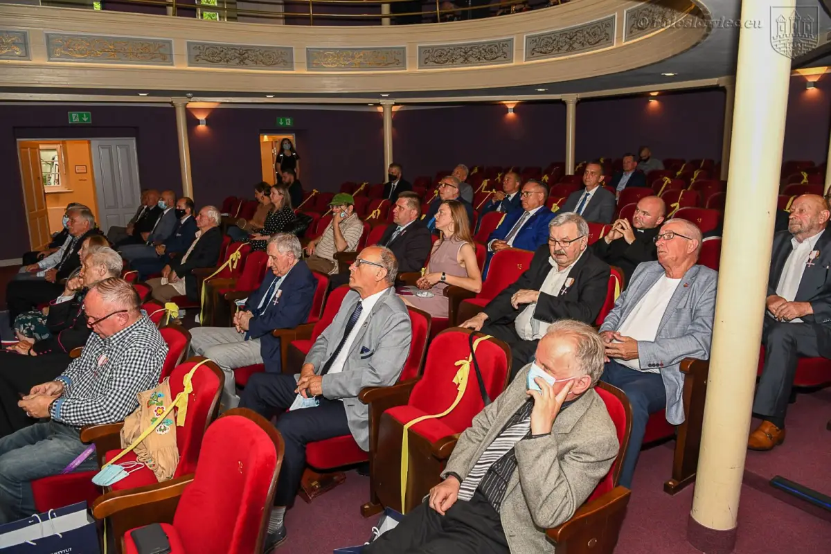 Uroczystość w Teatrze Starym w Bolesławcu