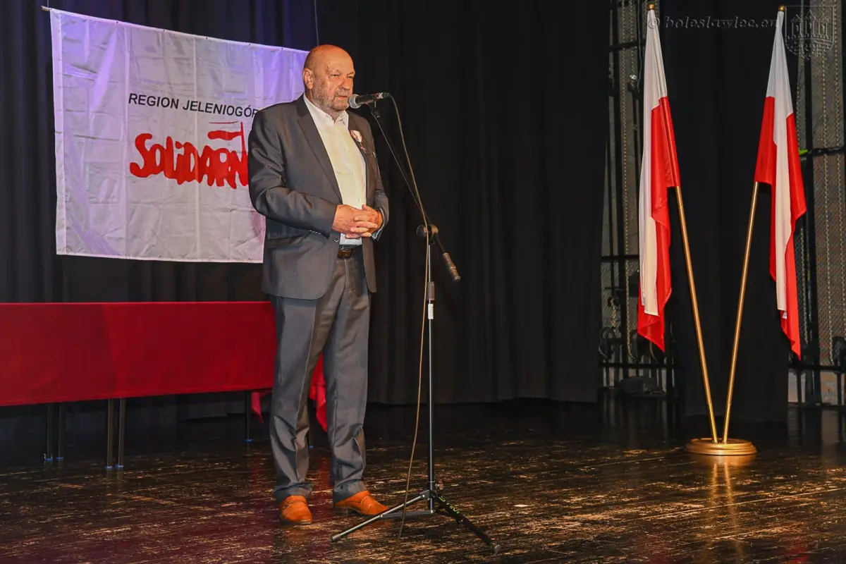 Uroczystość w Teatrze Starym w Bolesławcu