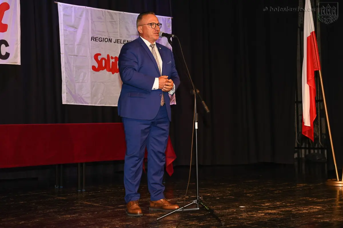 Uroczystość w Teatrze Starym w Bolesławcu