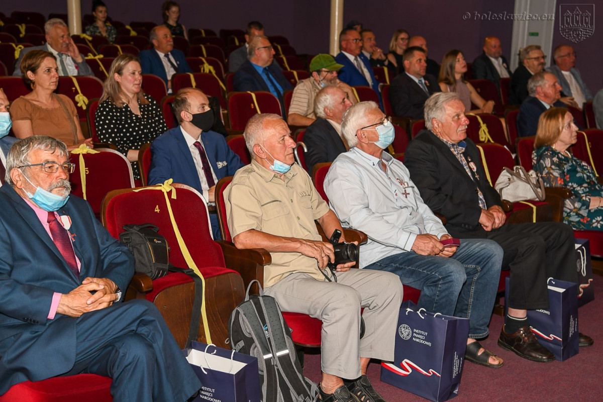 Uroczystość w Teatrze Starym w Bolesławcu