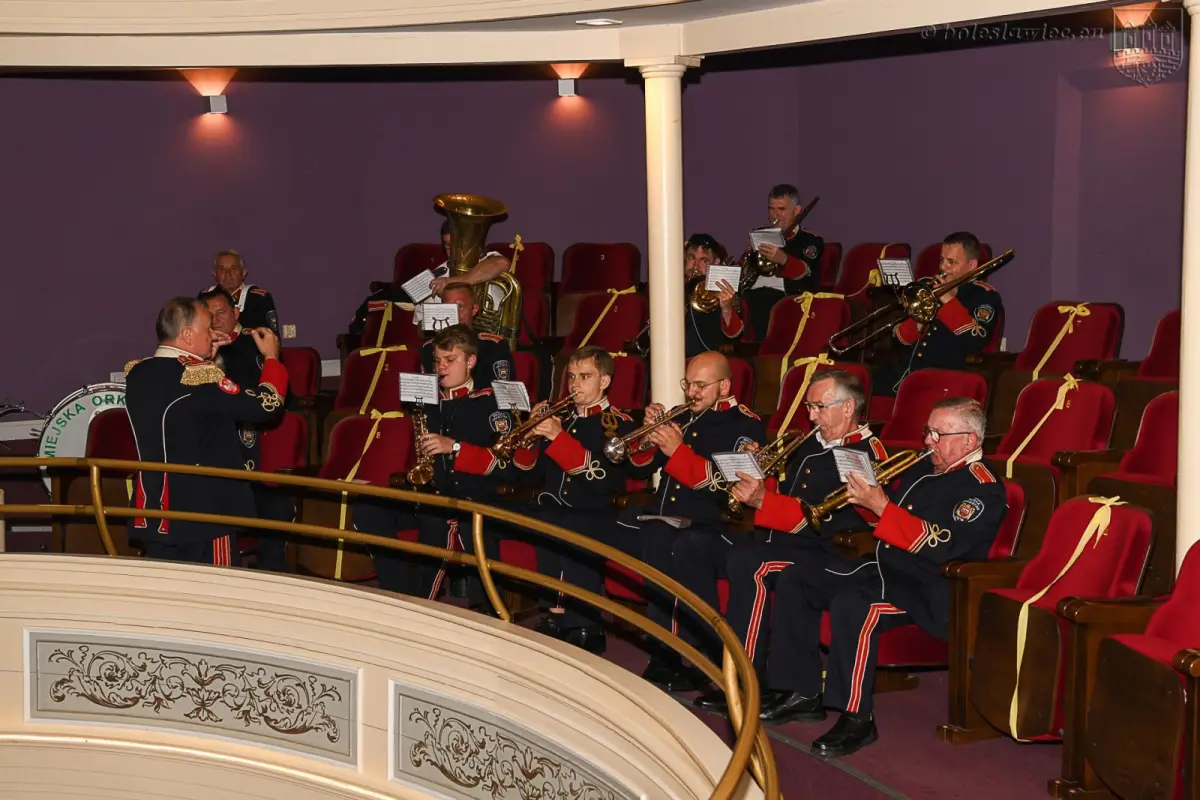 Uroczystość w Teatrze Starym w Bolesławcu