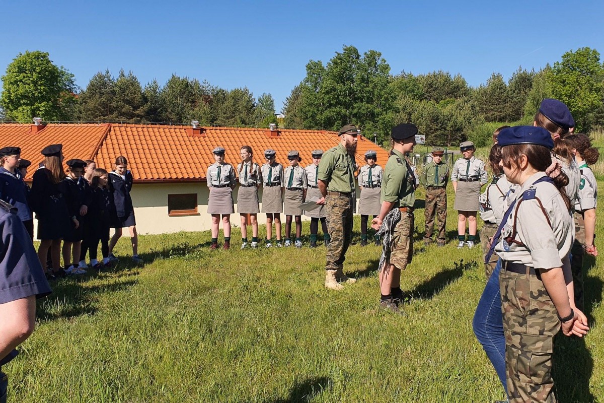 Mazurska wyprawa harcerzy hufca ZHP Bolesławiec