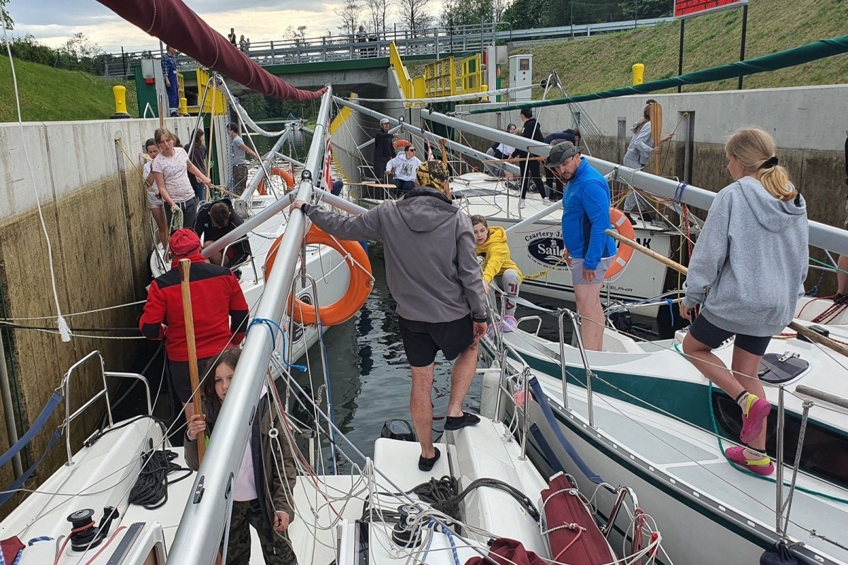 Mazurska wyprawa harcerzy hufca ZHP Bolesławiec