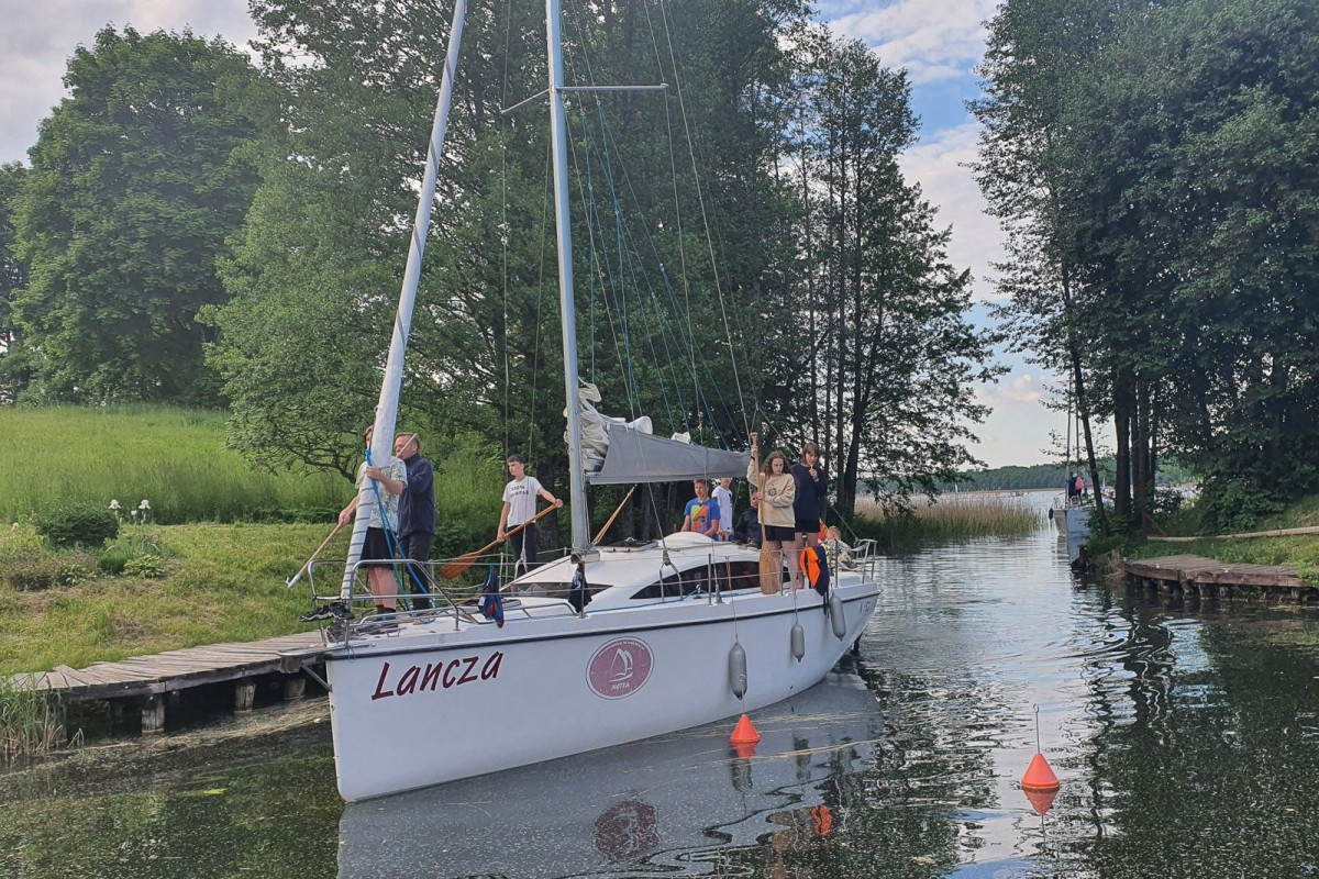 Mazurska wyprawa harcerzy hufca ZHP Bolesławiec