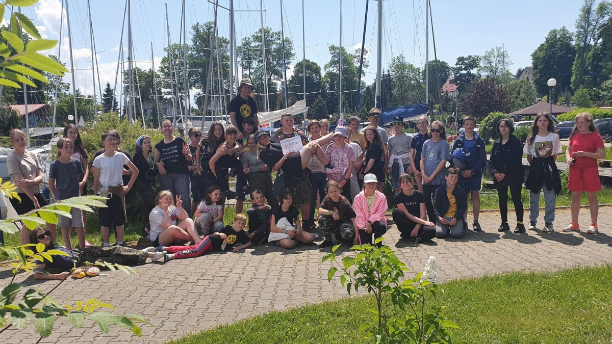 Mazurska wyprawa harcerzy hufca ZHP Bolesławiec