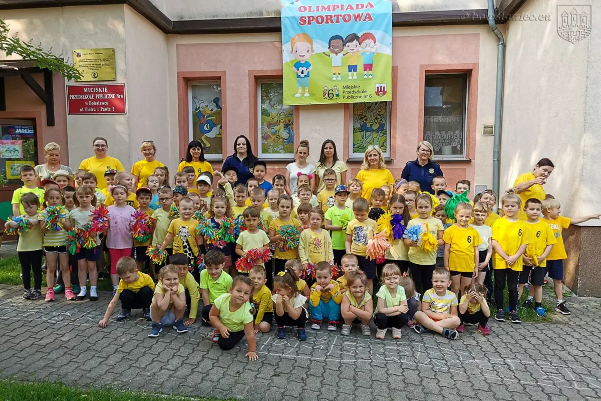 Olimpijskie zmagania bolesławieckich przedszkolaków – MPP nr 6