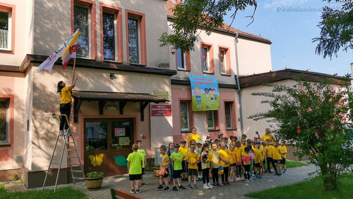 Olimpijskie zmagania bolesławieckich przedszkolaków – MPP nr 6