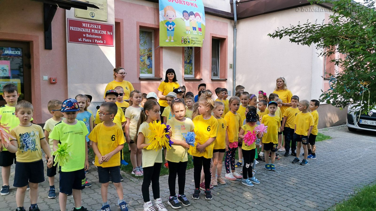 Olimpijskie zmagania bolesławieckich przedszkolaków – MPP nr 6