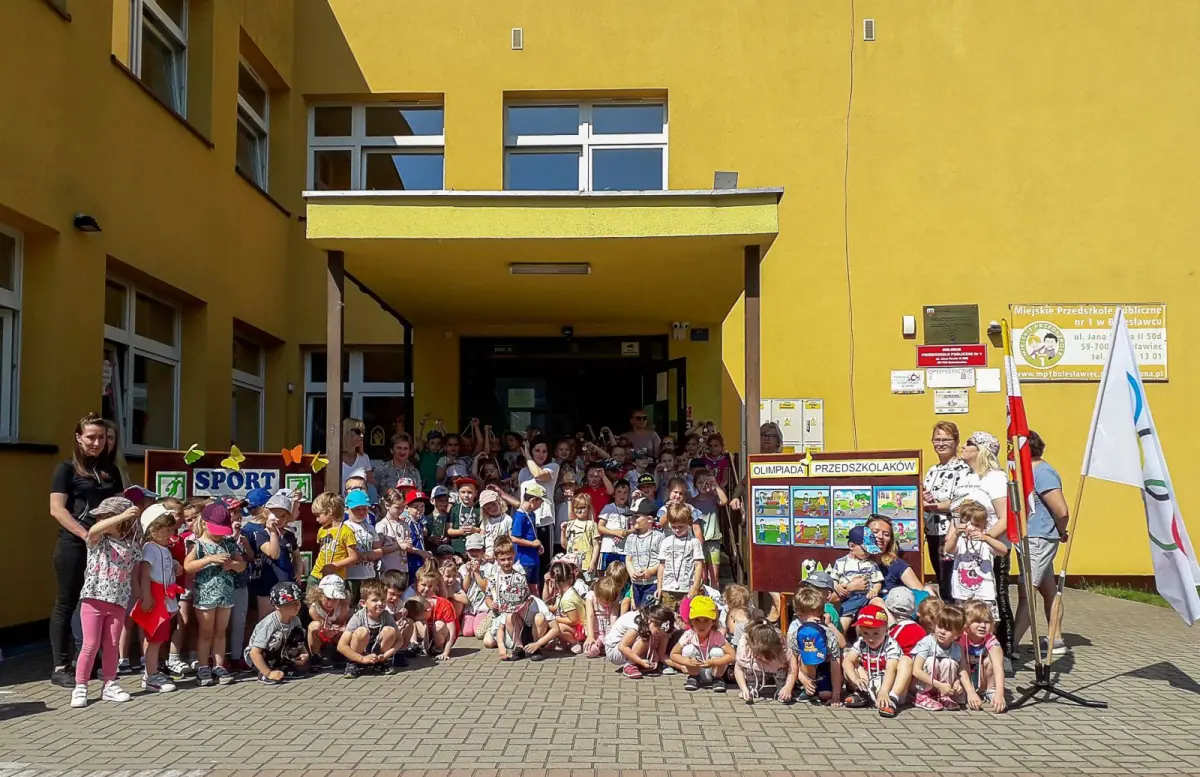 Na sportowo i z optymizmem w bolesławieckich przedszkolach – MPP nr 1