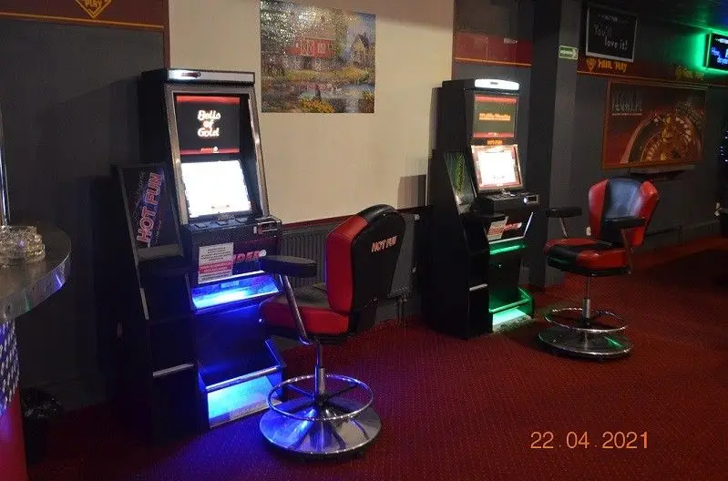 Machines seized by KAS