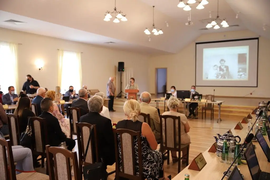 Урочистість під час засідання Ради гміни Болеславець