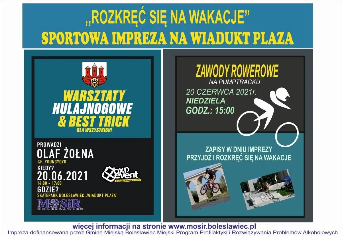 Rozkręć się na wakacje. To wydarzenie jest specjalnie dla Ciebie!