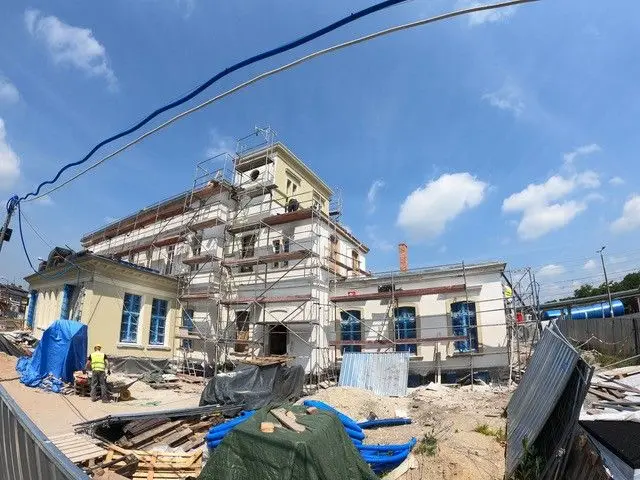 Remont dworca PKP w Bolesławcu
